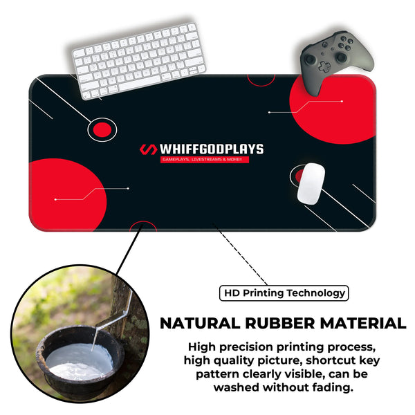 WhiffGodPlays Gaming Stream Deskmat