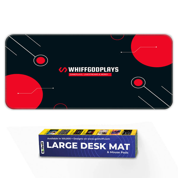 WhiffGodPlays Gaming Stream Deskmat