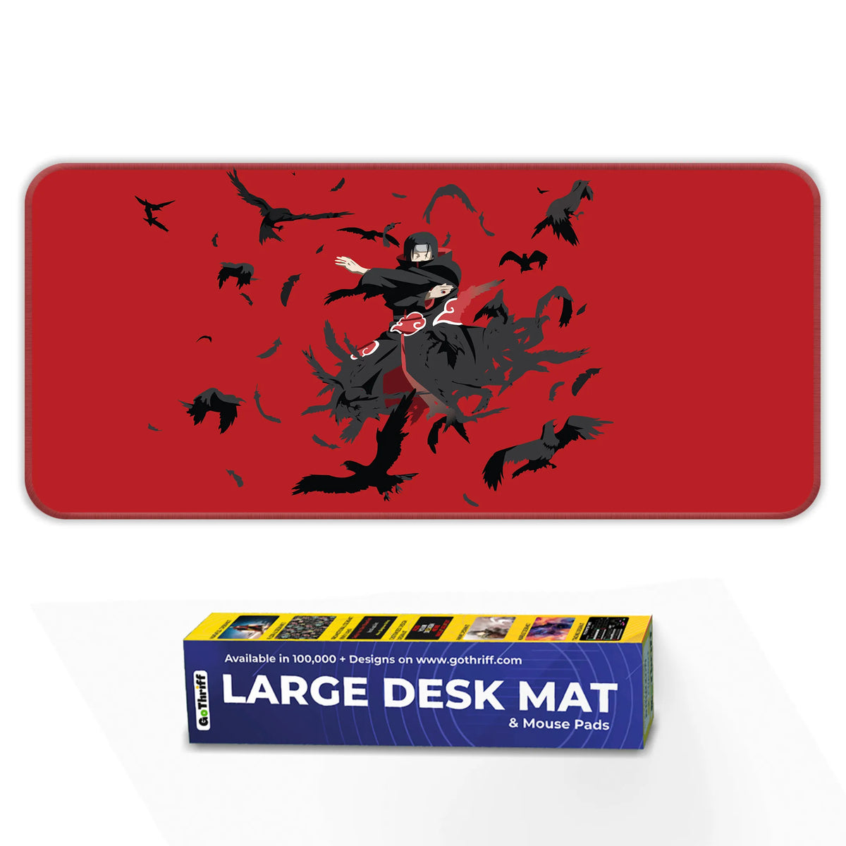 Naruto Itachi Uchiha Crows Deskmat