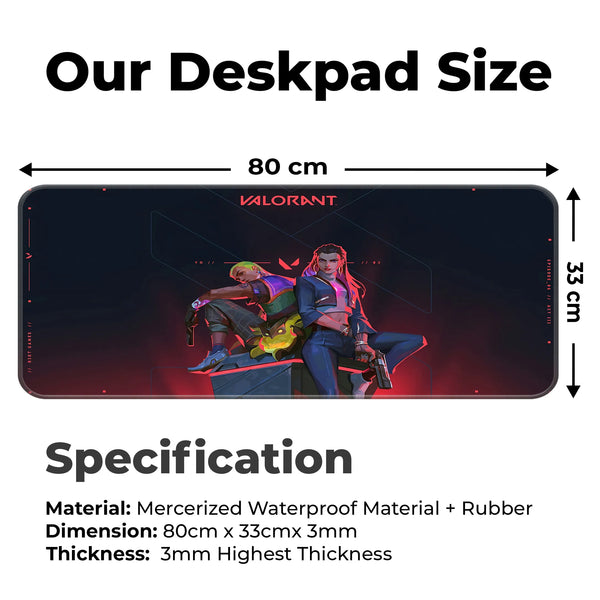 Valorant Duo Gaming Deskmat
