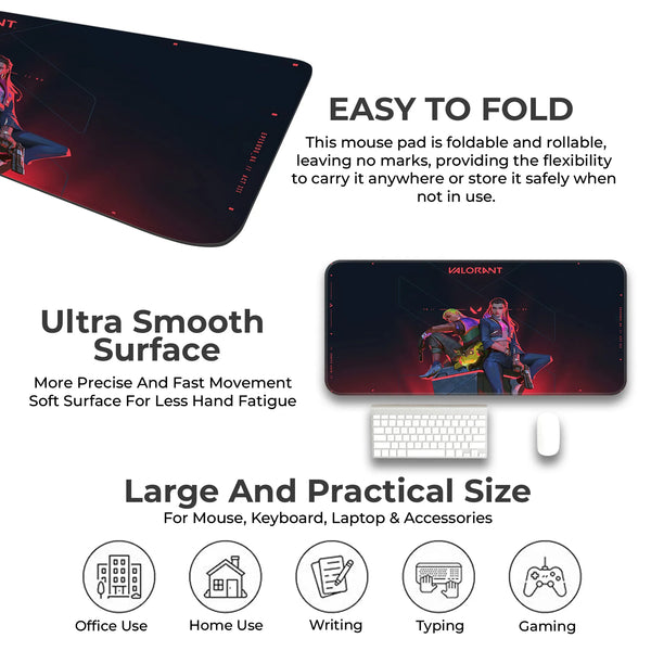 Valorant Duo Gaming Deskmat