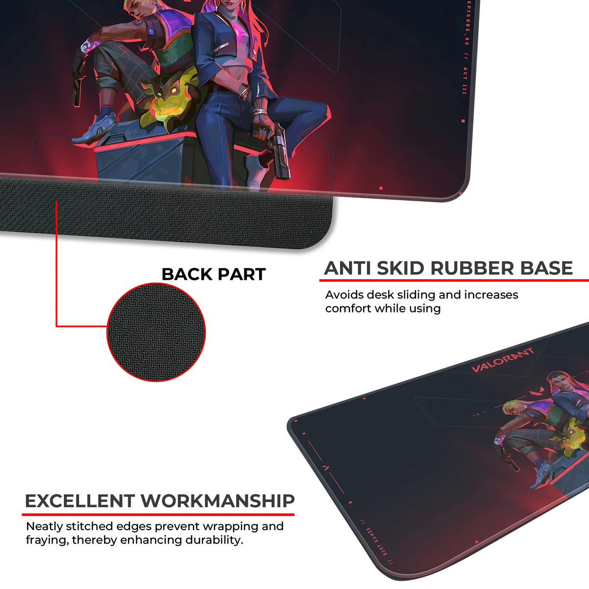 Valorant Duo Gaming Deskmat