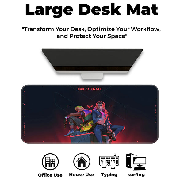 Valorant Duo Gaming Deskmat