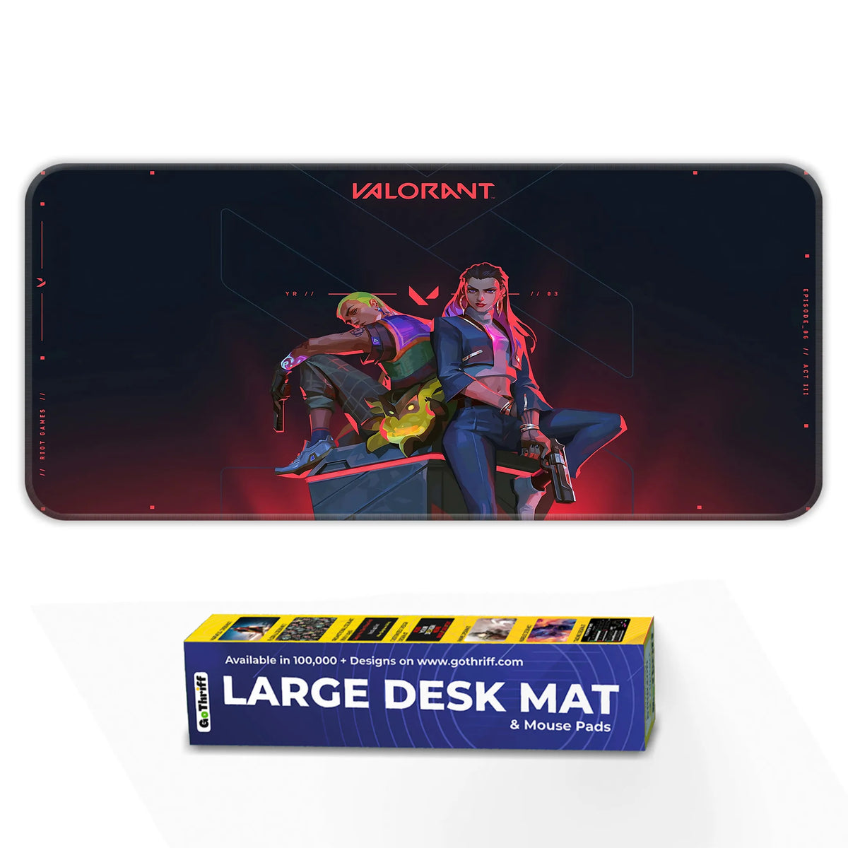 Valorant Duo Gaming Deskmat