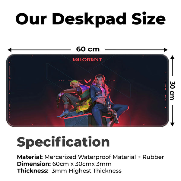 Valorant Duo Gaming Deskmat