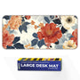 Elegant Floral Bloom Art Deskmat