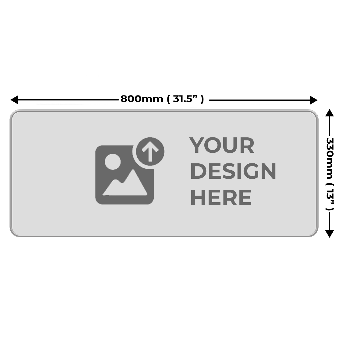 Your Custom Design Deskmat (31.5x13 inch)