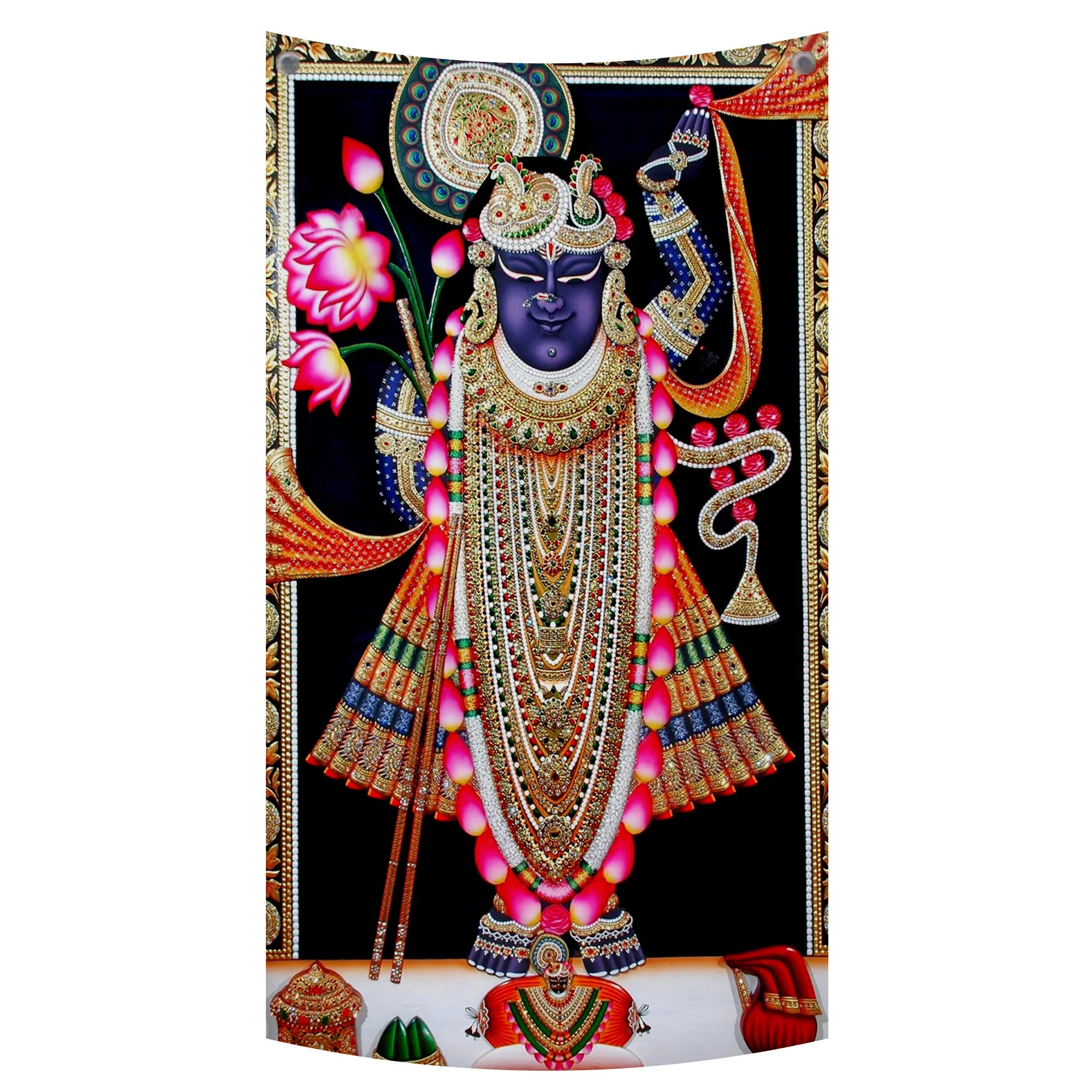 Shrinathji Devotional Tapestry