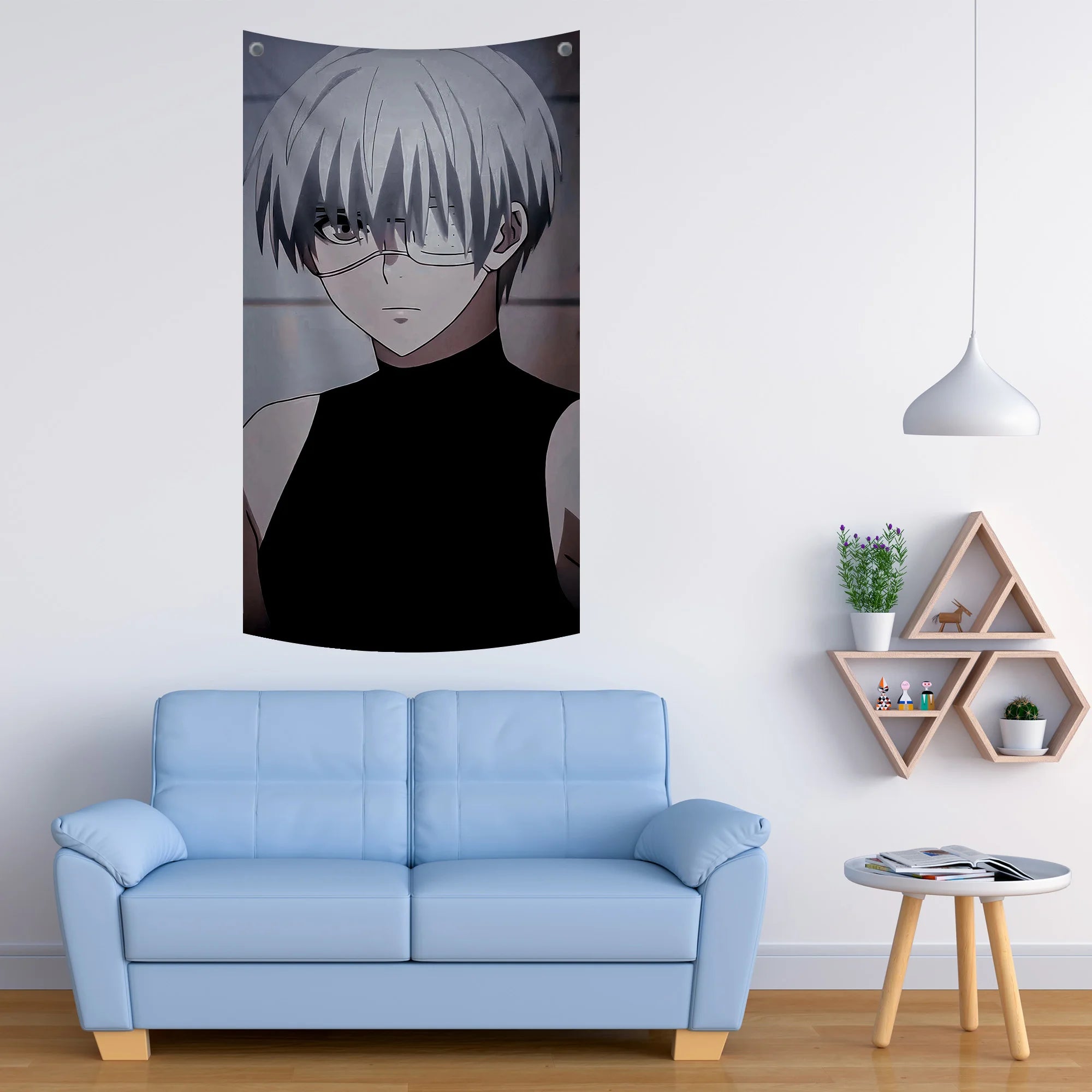 Kaneki Ken Dark Aesthetic Tapestry