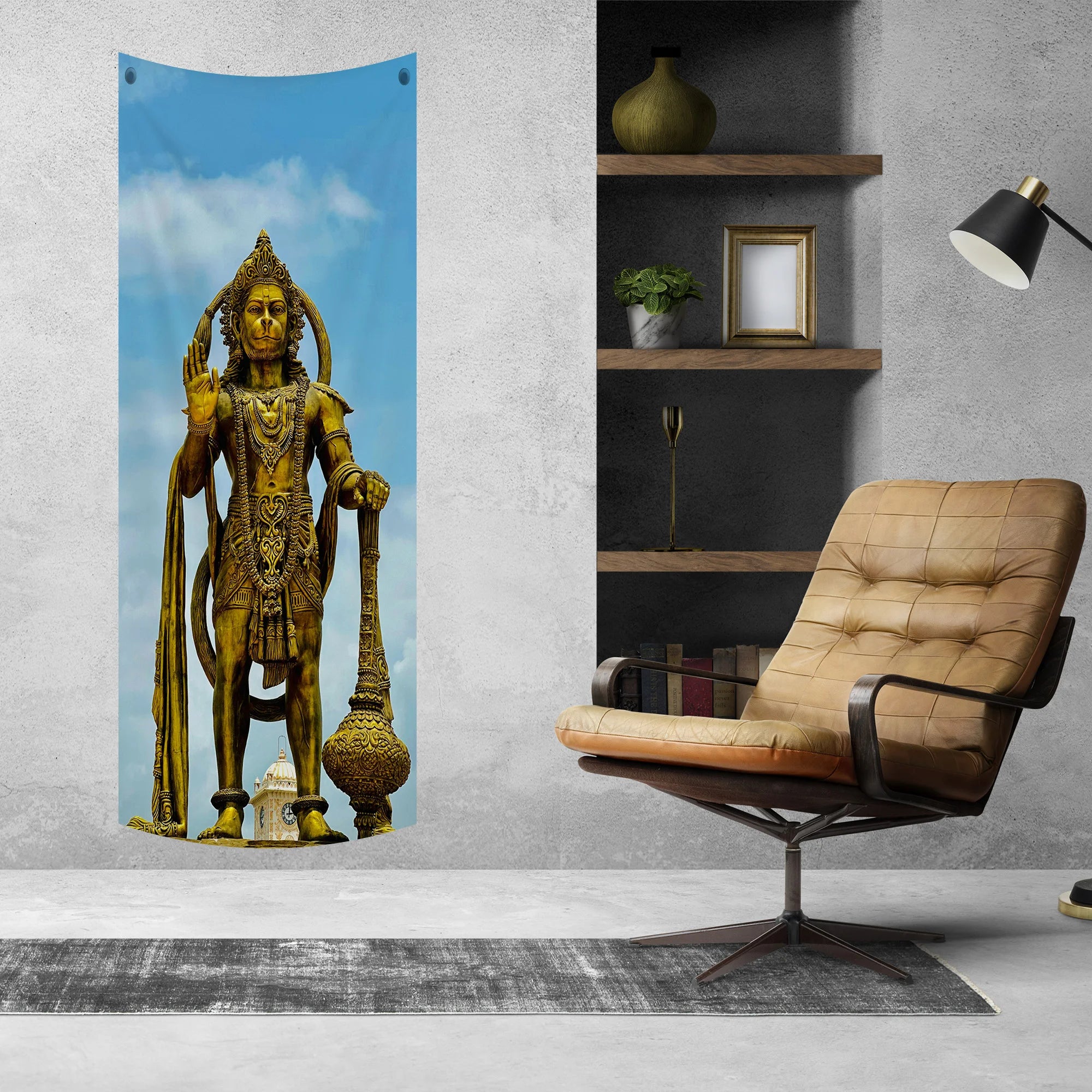 Sarangpur Hanuman ji Divine Power Tapestry