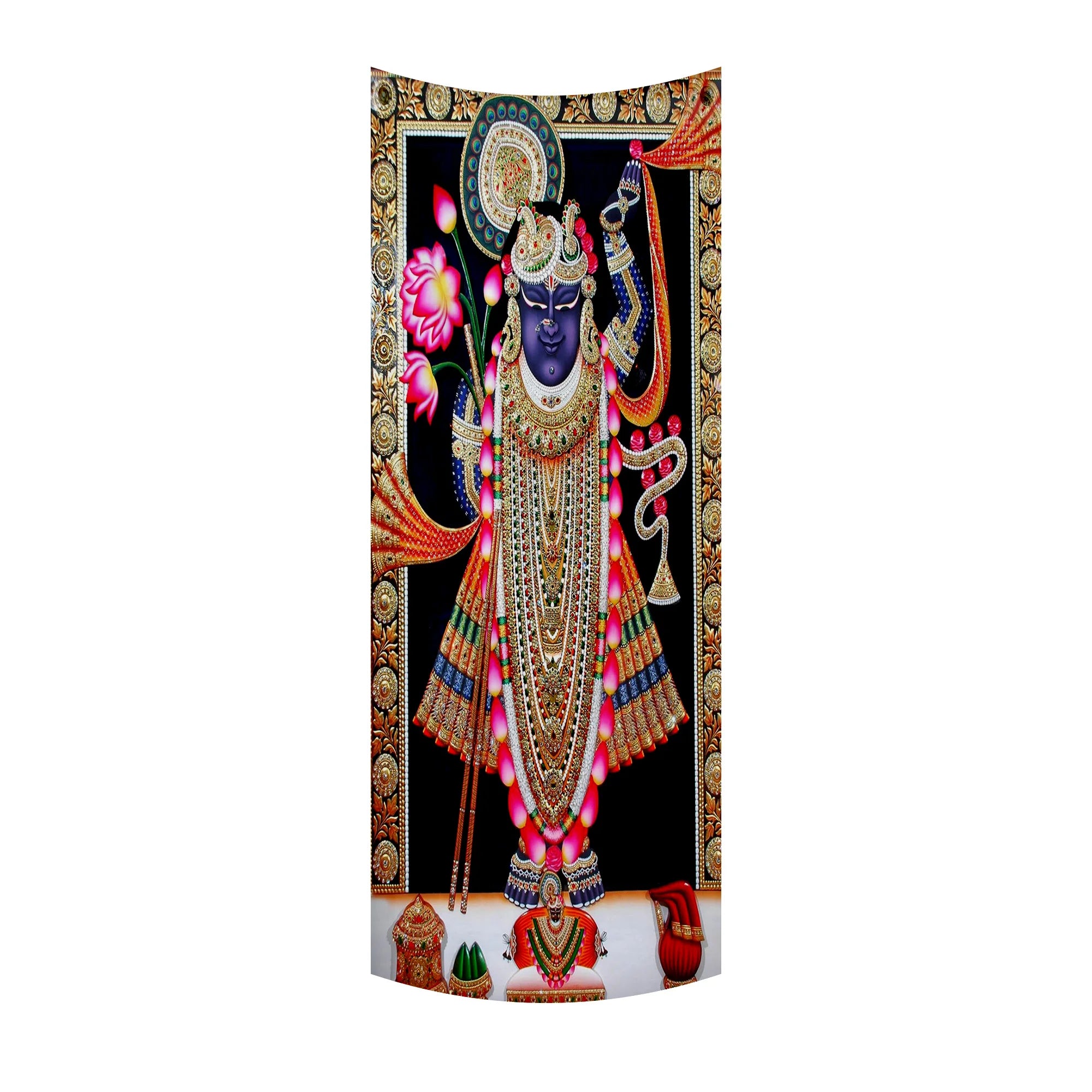 Shrinathji Devotional Tapestry