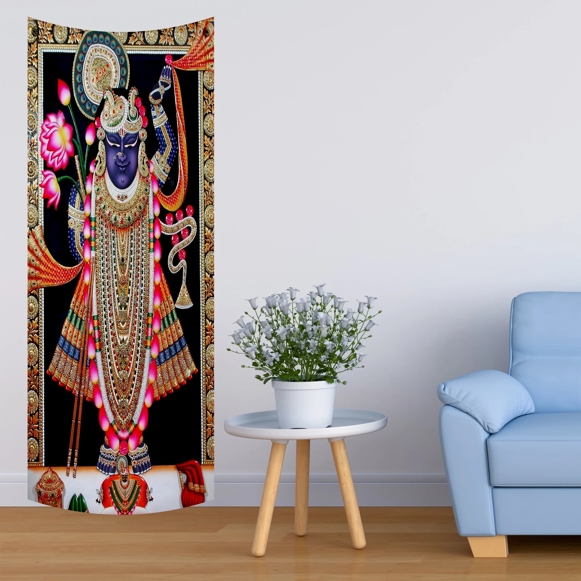 Shrinathji Devotional Tapestry