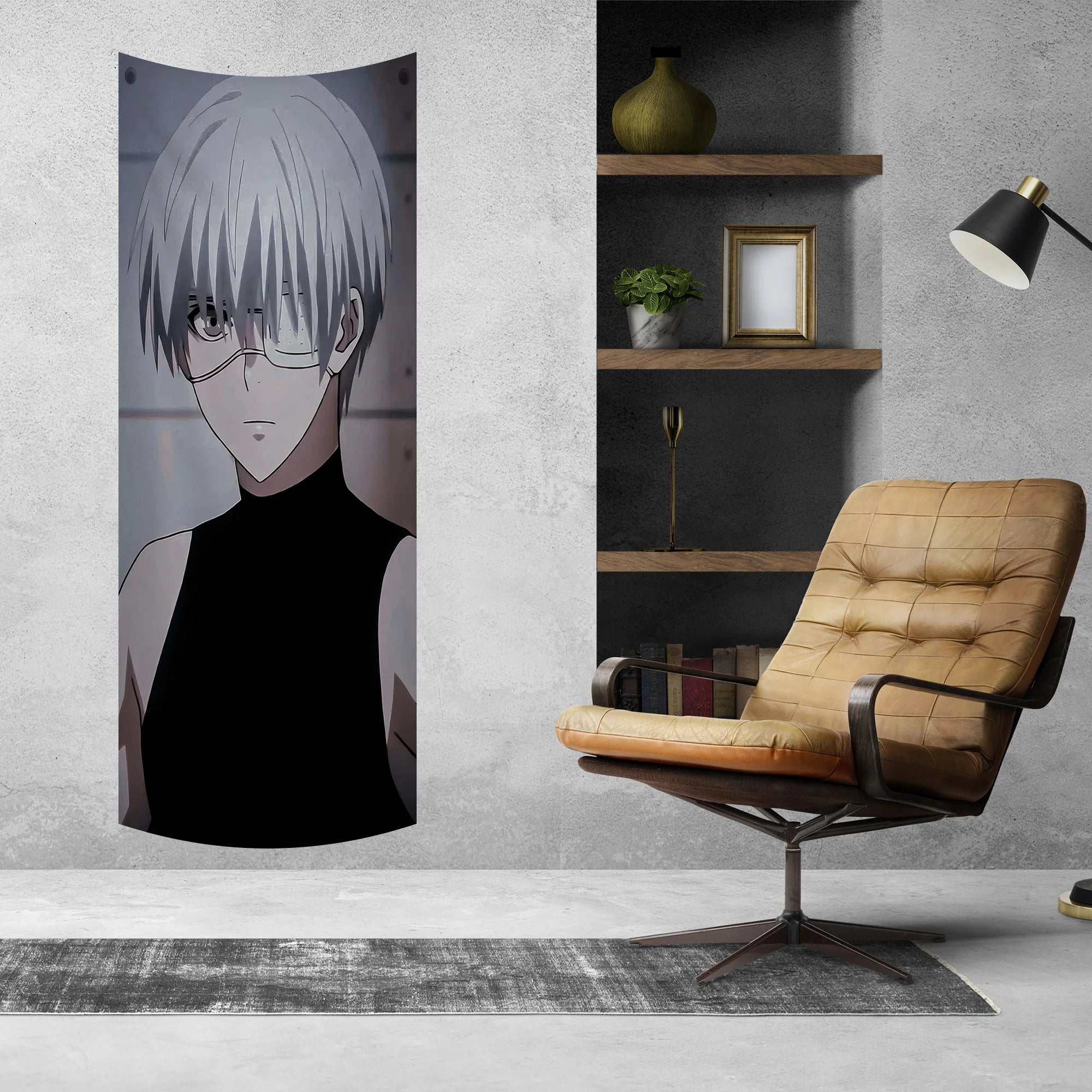 Kaneki Ken Dark Aesthetic Tapestry