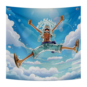 Joyful Gear 5 Luffy Tapestry