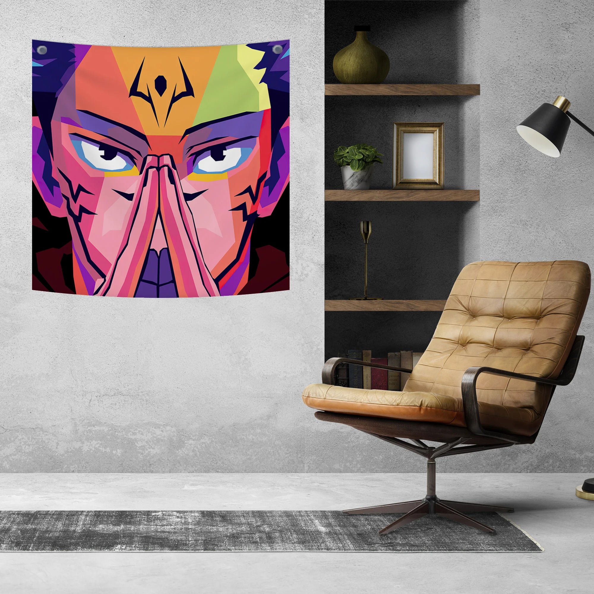 Sukuna Cursed Energy Tapestry