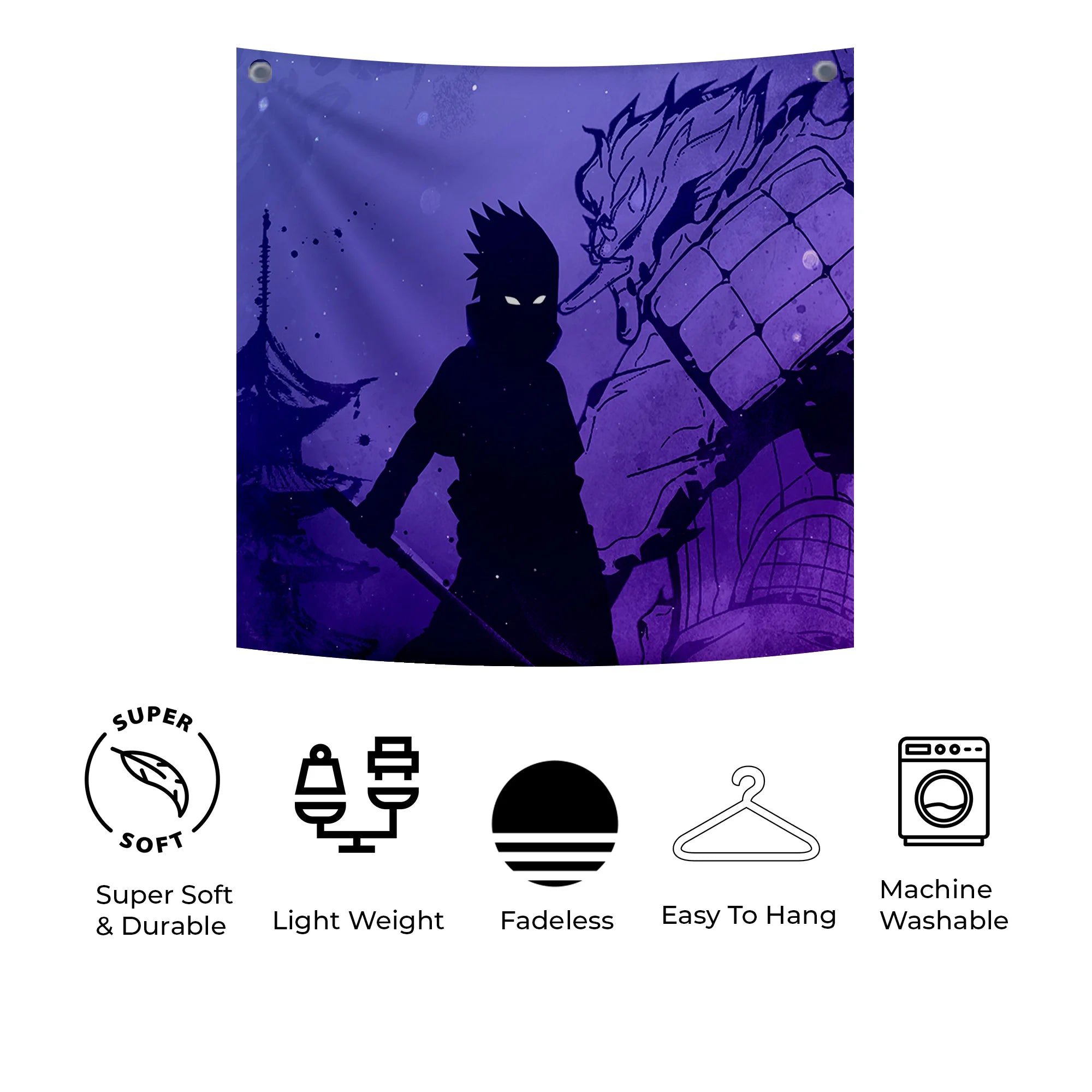 Uchiha Sasuke Shadow Warrior Tapestry