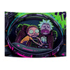 Rick and Morty Intergalactic Ride Tapestry