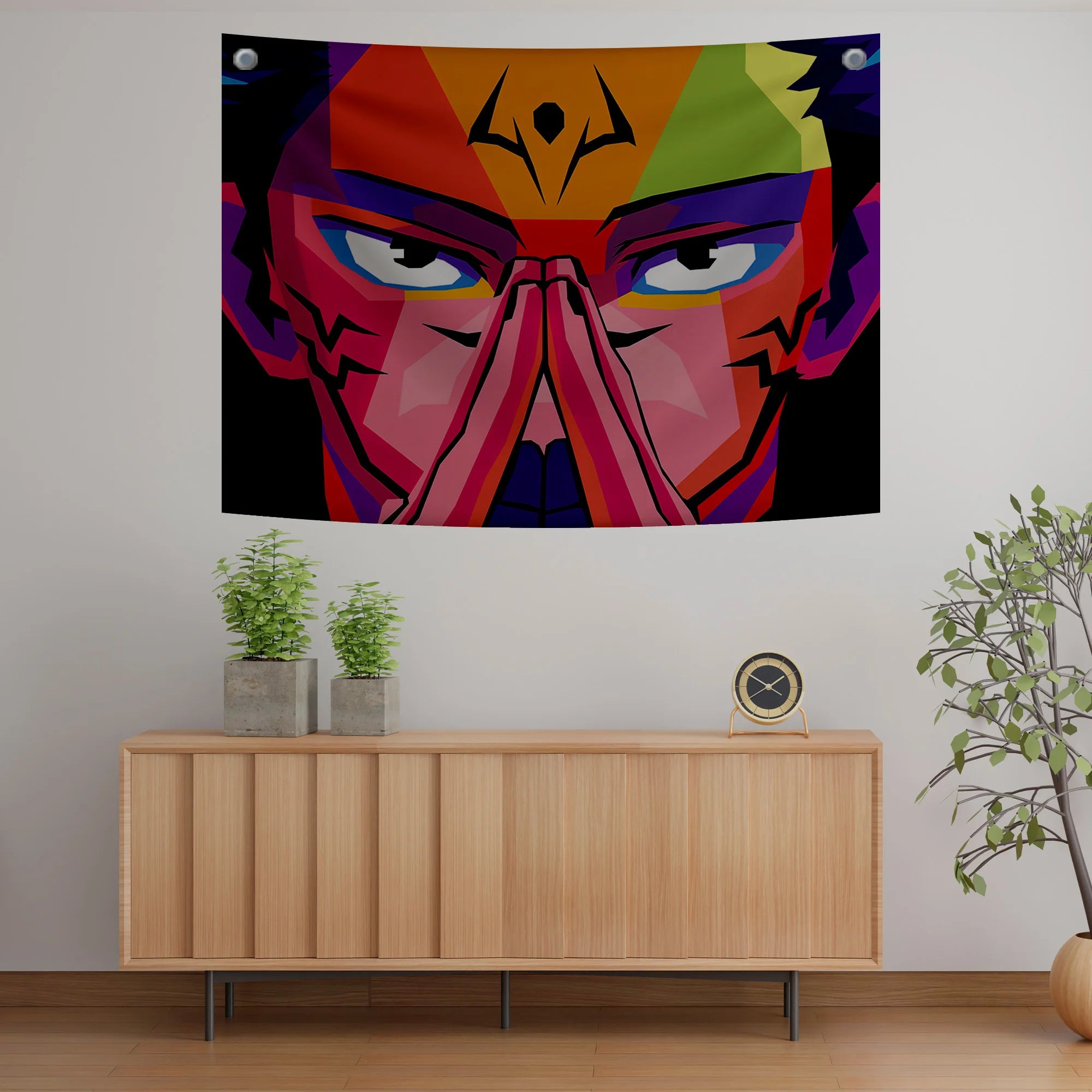 Sukuna Cursed Energy Tapestry