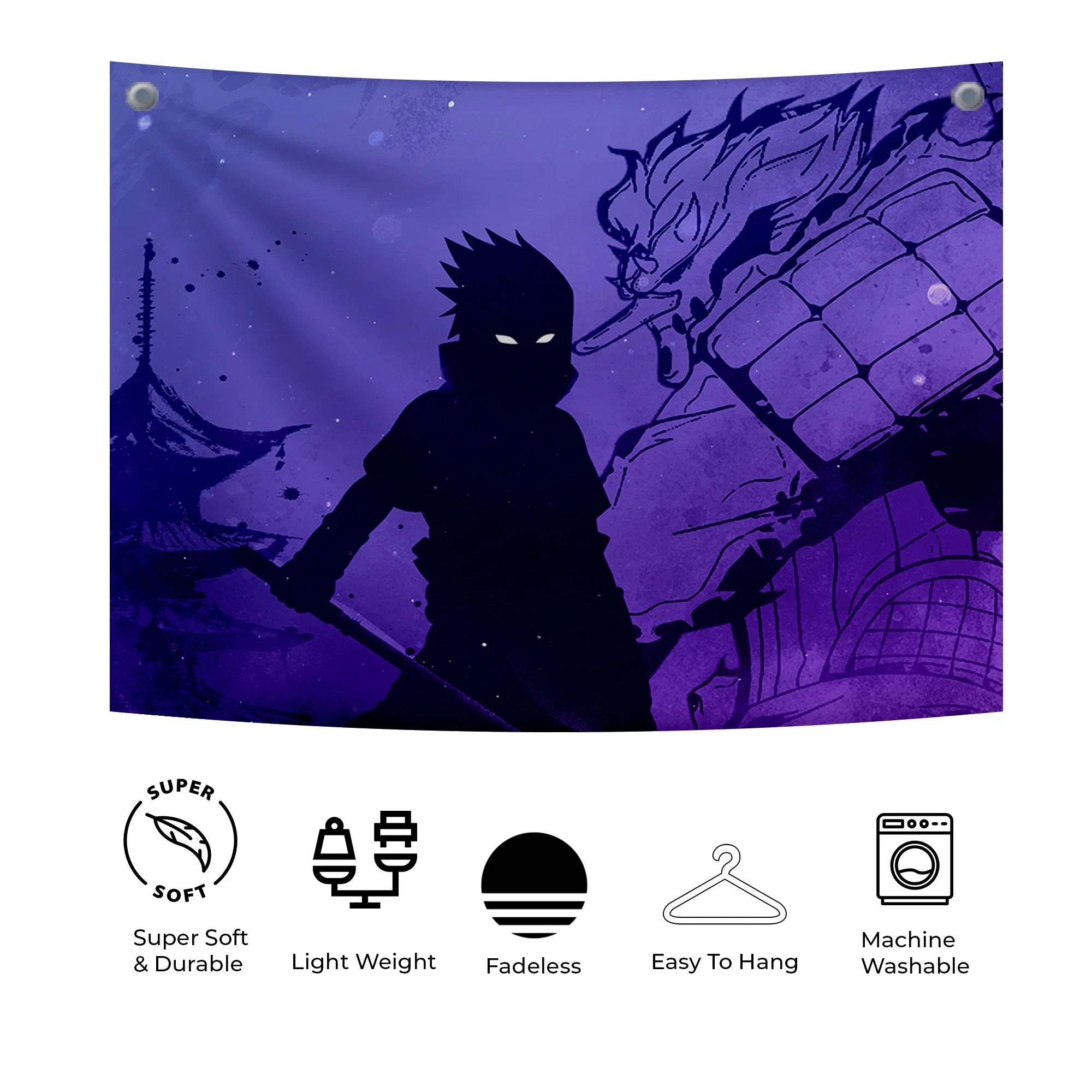 Uchiha Sasuke Shadow Warrior Tapestry