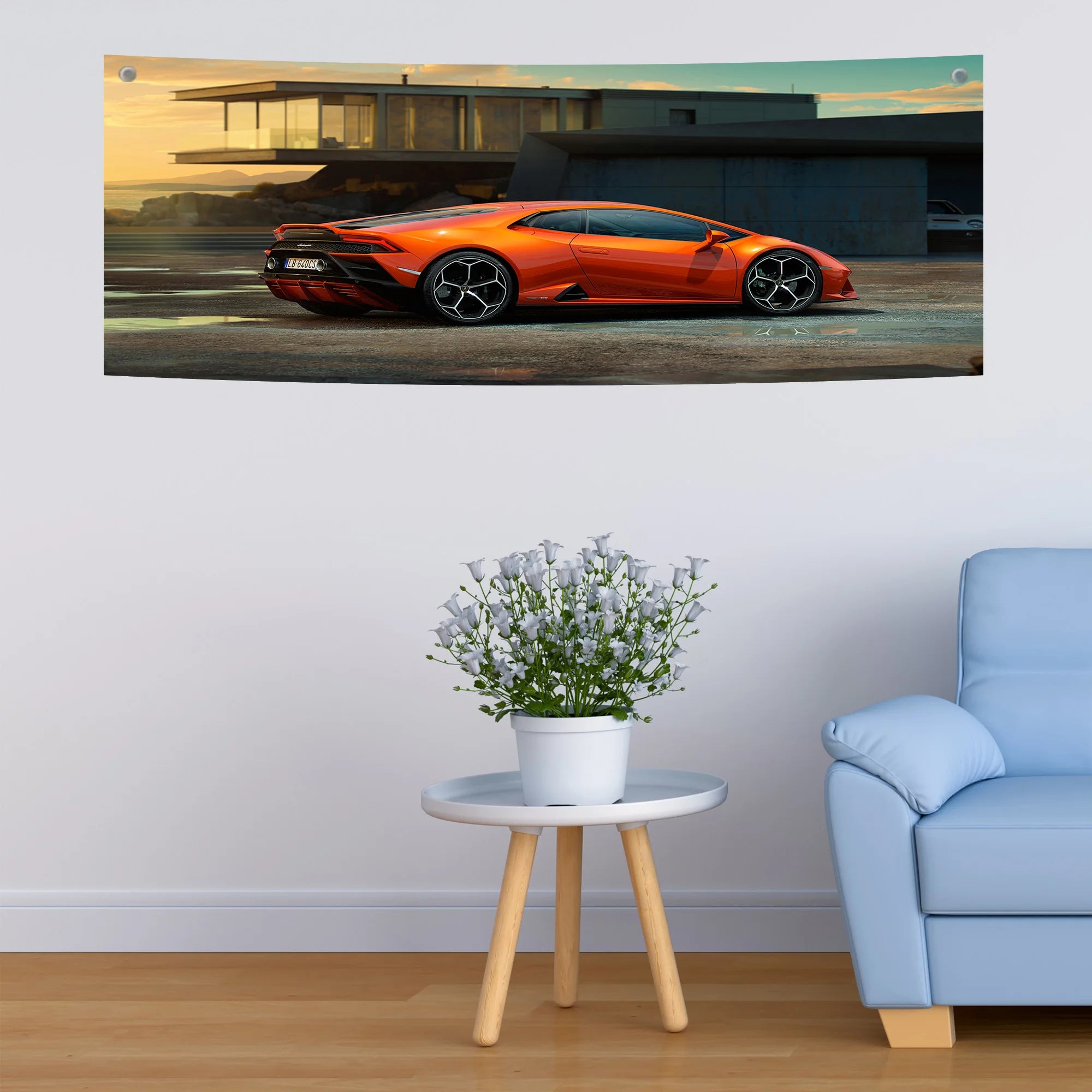 Luxury Supercar Tapestry