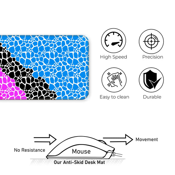 Marble Design Desk Mat