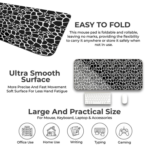 Marble Design Desk Mat