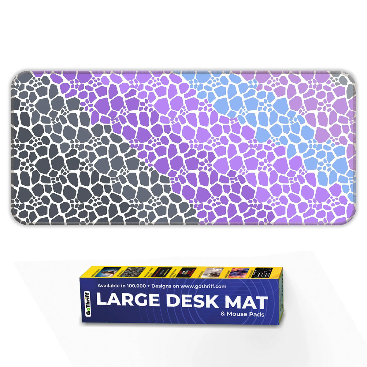 Marble Design Desk Mat