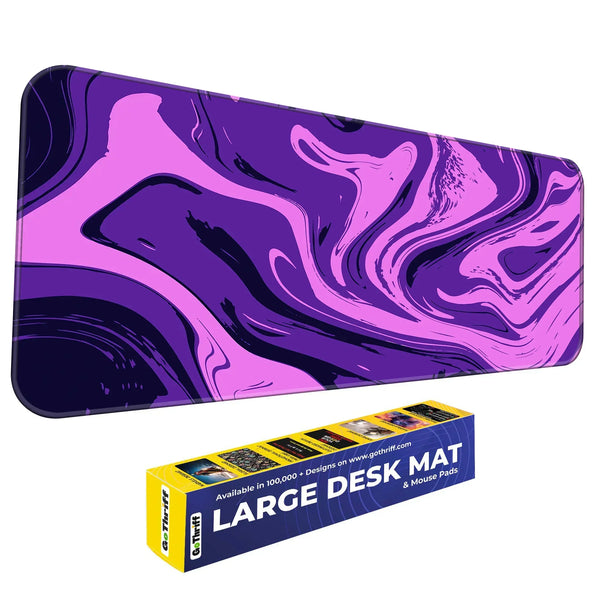 Marble theme Design Desk Mat