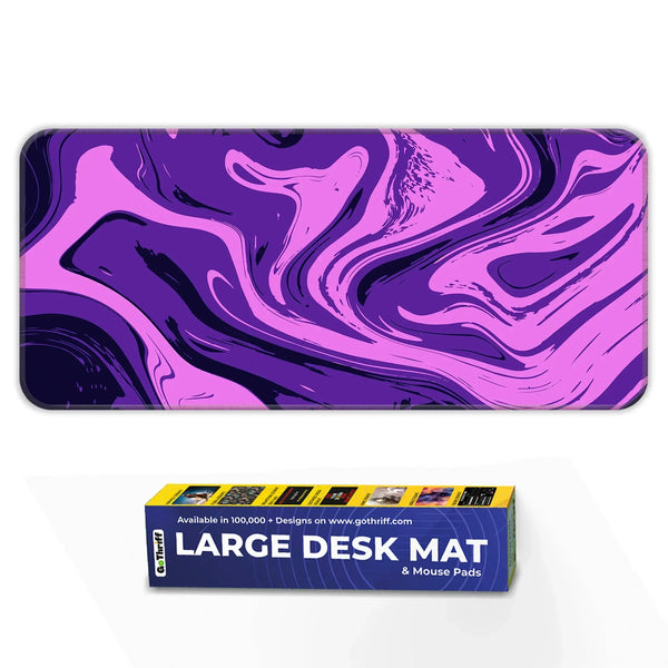 Marble theme Design Desk Mat