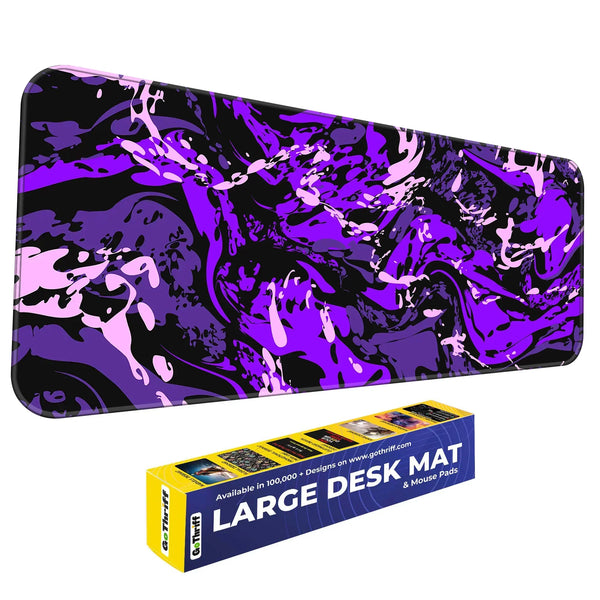 Marble theme Design Desk Mat