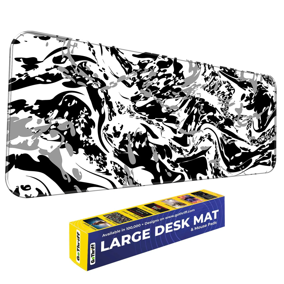 Marble theme Design Desk Mat