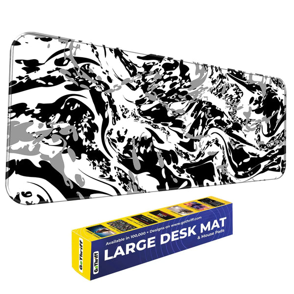Marble theme Design Desk Mat