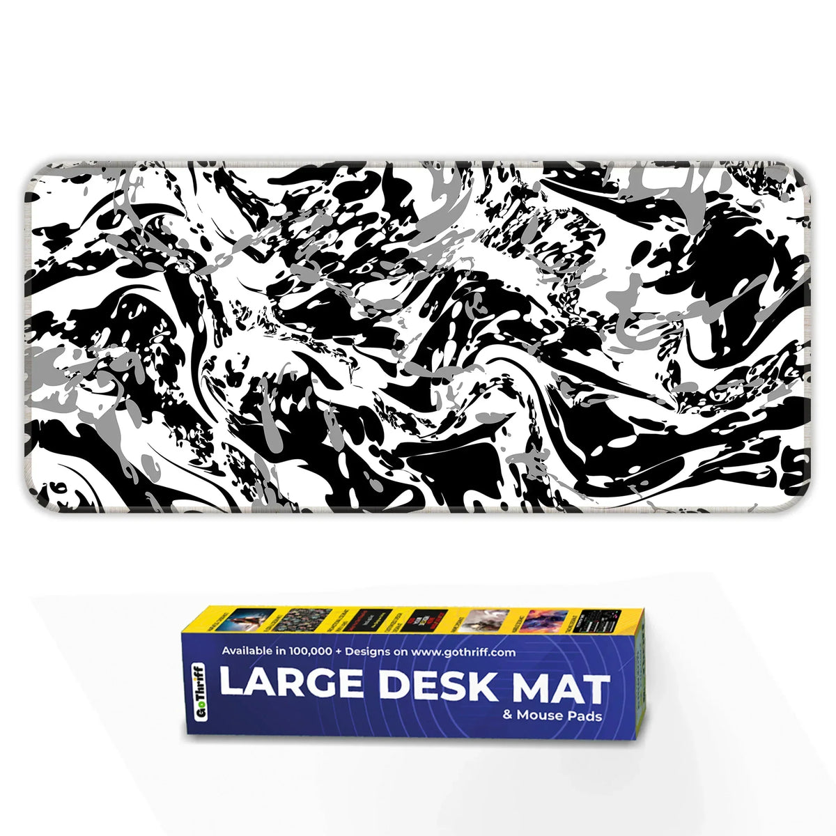Marble theme Design Desk Mat