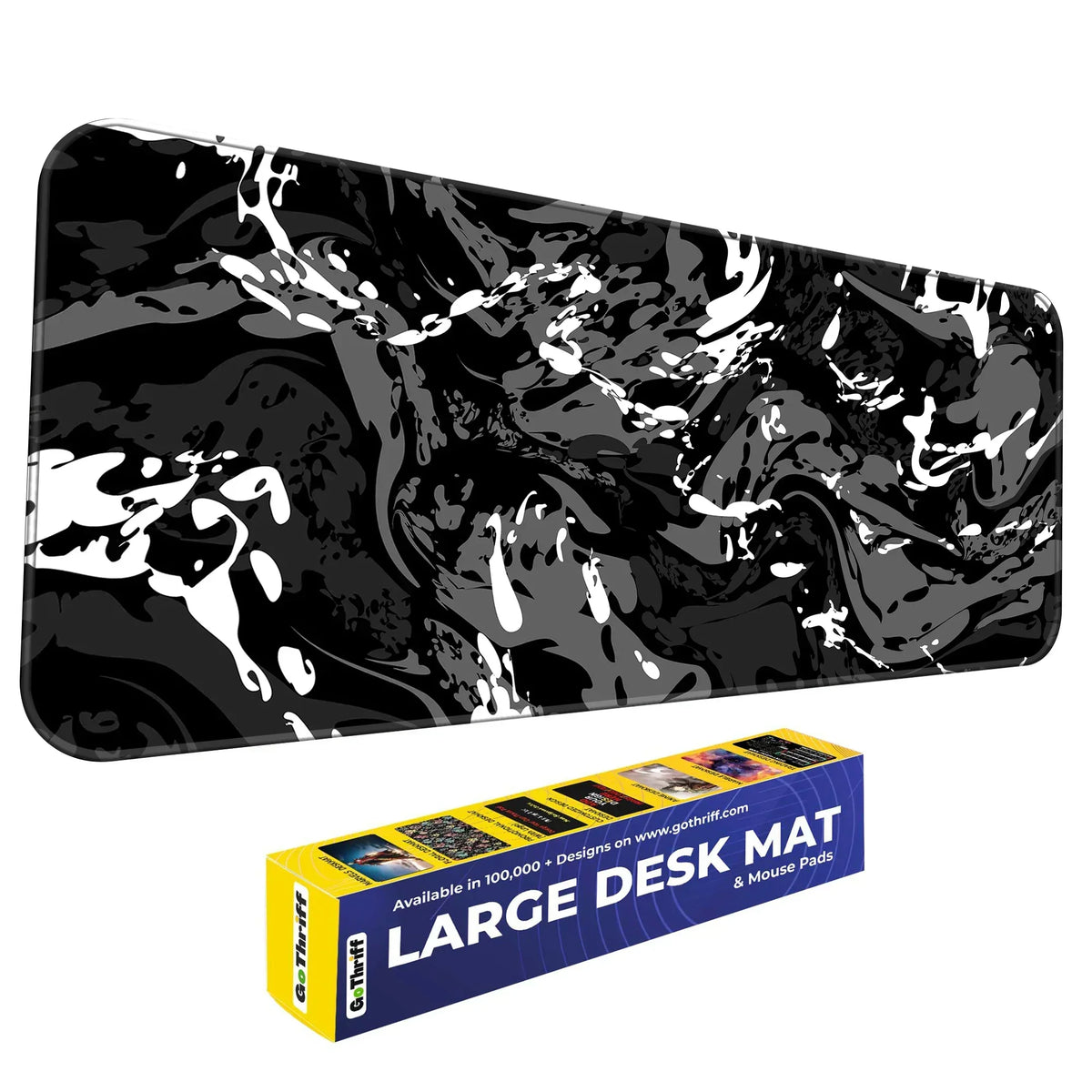 Marble theme Design Desk Mat