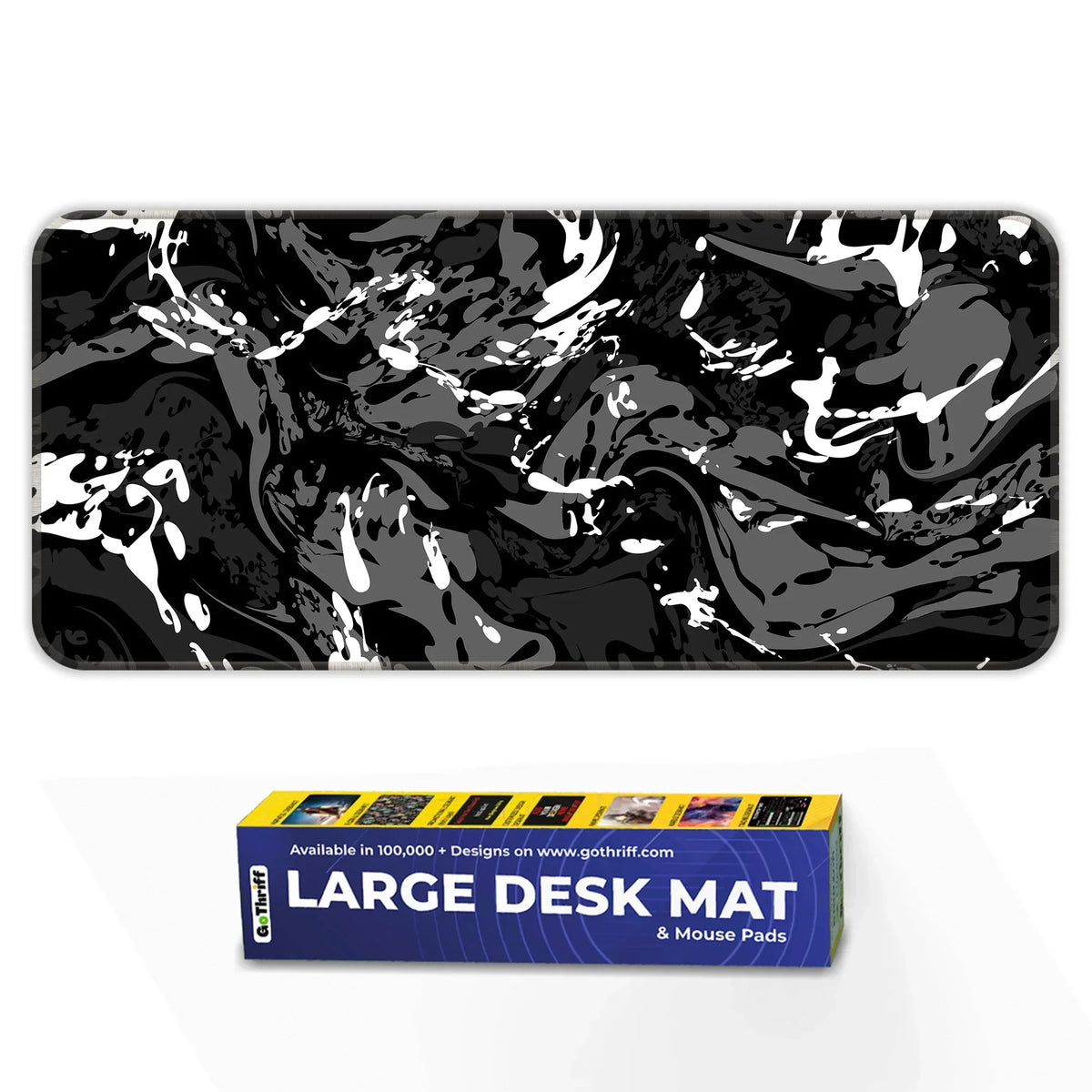 Marble theme Design Desk Mat