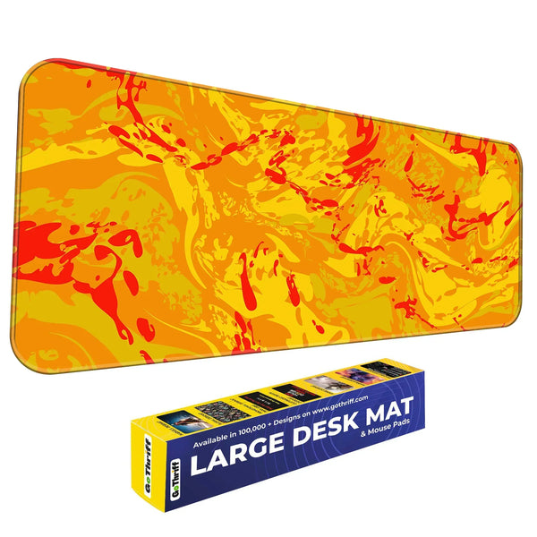 Marble theme Design Desk Mat