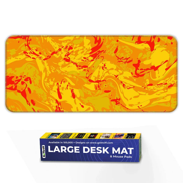 Marble theme Design Desk Mat