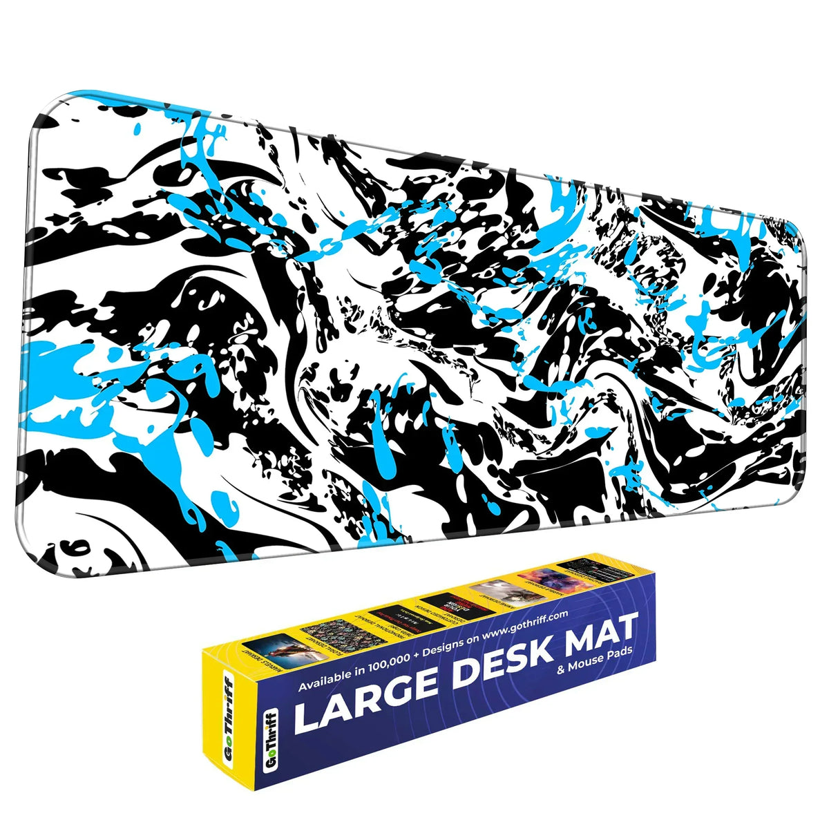 Marble theme Design Desk Mat