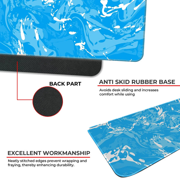 Marble theme Design Desk Mat