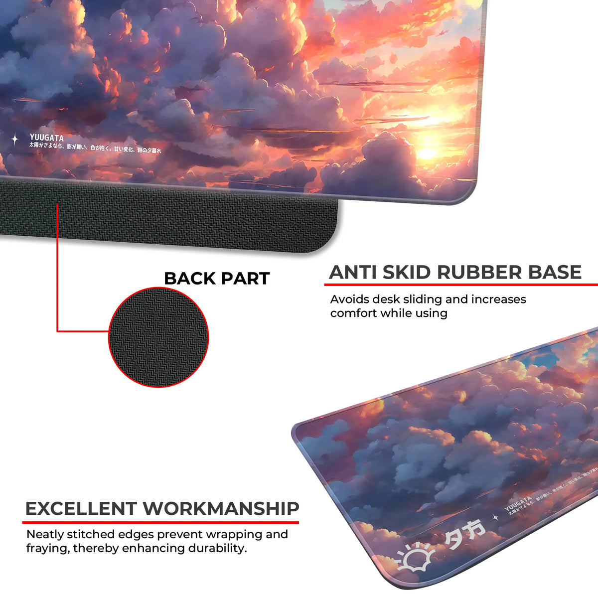 Cloudy Hues Deskmat