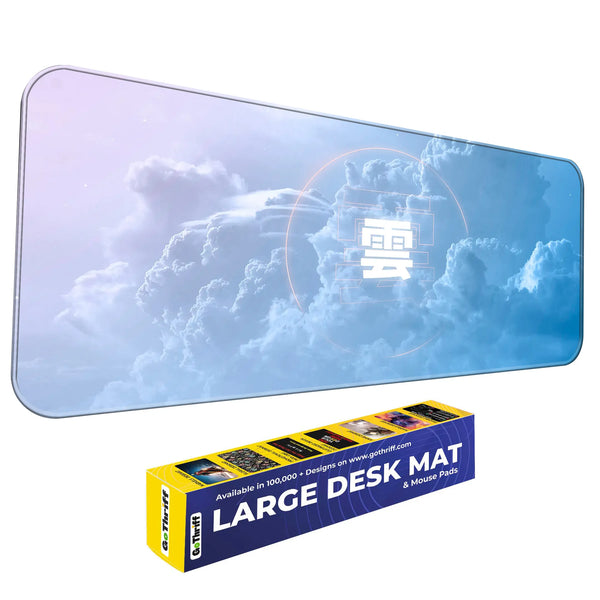 Cloud Design Desk Mat