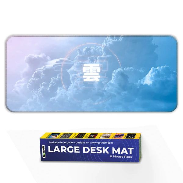 Cloud Design Desk Mat