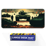 Battle Tank Warzone Deskmat