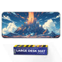 Exploding Volcano Anime Deskmat