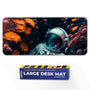 Astronaut in Flowers Deskmat