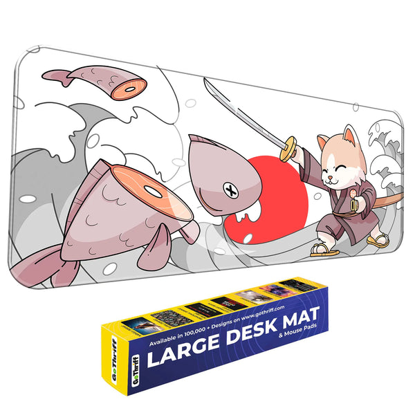 Japanese Cat Deskmat