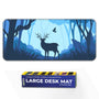 Moonlit Deer Deskmat