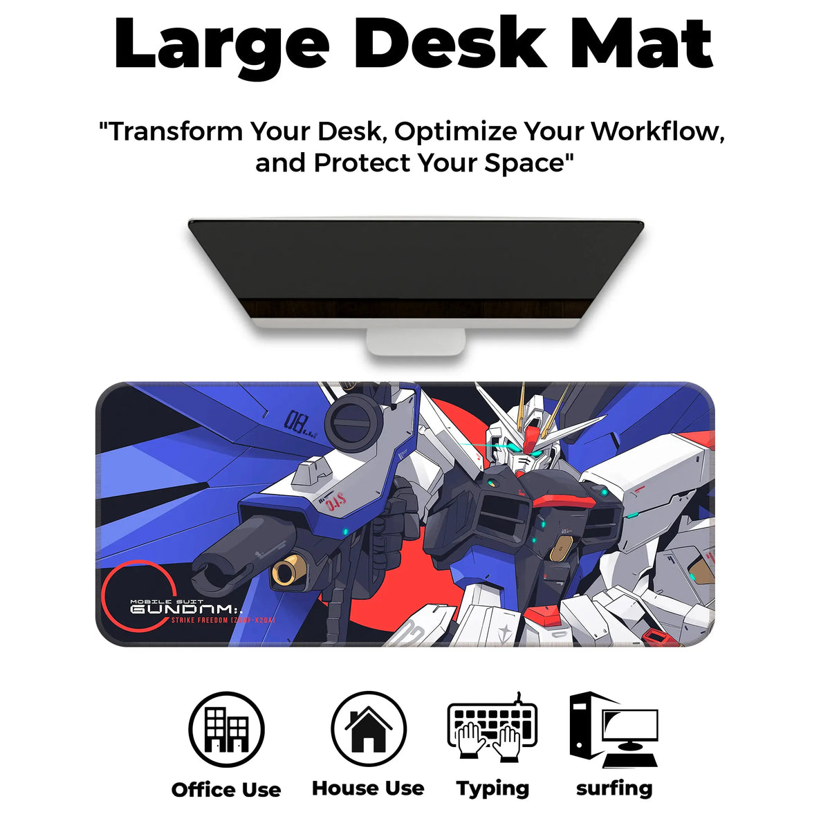 Gundam Strike Freedom Deskmat