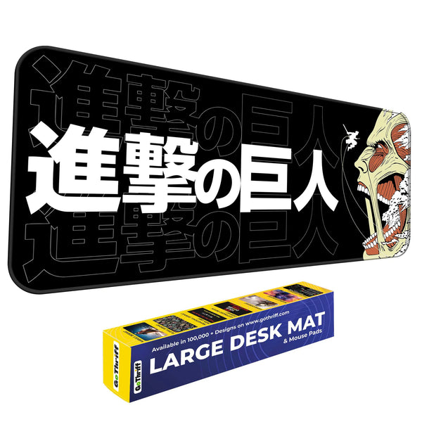 Colossal Titan Anime Rage Art Deskmat