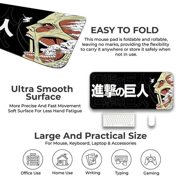 Colossal Titan Anime Rage Art Deskmat
